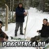 На рыбалке. Чурга. 21.03.2015 года